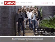 Tablet Screenshot of caras.com.mx
